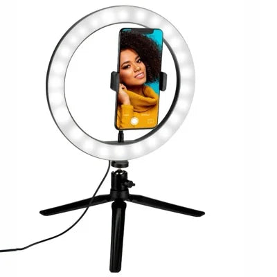 Ringlicht mit Stativ von Maxecom