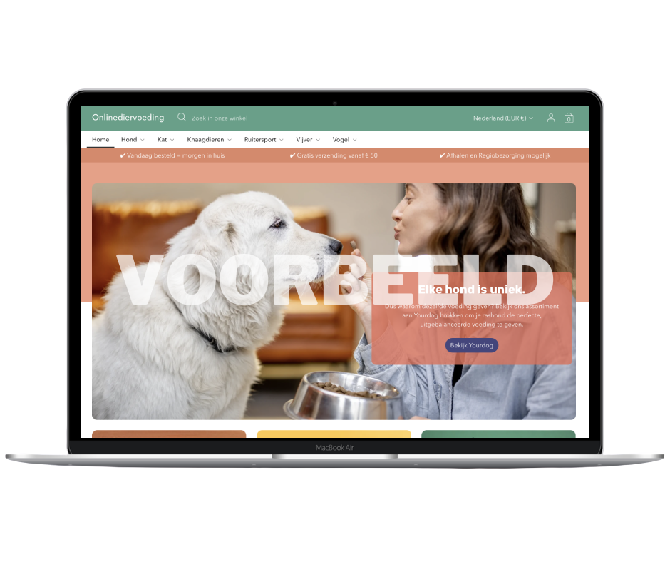 Tier-Webshop