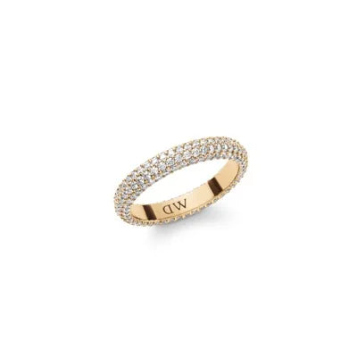Goldener Pavé-Ring von Wholesale Watches